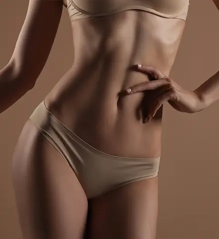 Woman slim body photo
